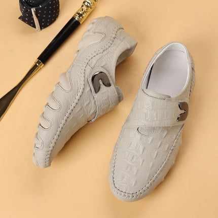 Mocassini Estivi da Uomo per Matrimonio, Scarpe Eleganti da Passeggio, Mocassini da Guida, Nuovi Arrivi Scarpe Casual da Uomo in Pelle Spaccata Slip-on, Scarpe Basse da Uomo
