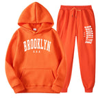 orange white
