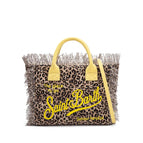 Leopard print yellow / 29x22x10cm