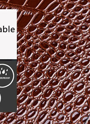 Luxury Vintage Women's Crocodile Pattern Handbag Large Capacity Tote Bag Leather Business Shoulder Bag For Female PlatiNum