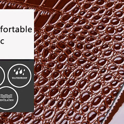 Luxury Vintage Women's Crocodile Pattern Handbag Large Capacity Tote Bag Leather Business Shoulder Bag For Female PlatiNum