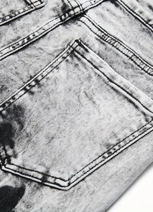 Estate nuovi jeans corti da uomo elasticizzati slim pantaloncini di jeans dal design retrò alla moda streetwear pantaloncini cargo in cotone 98% uomo