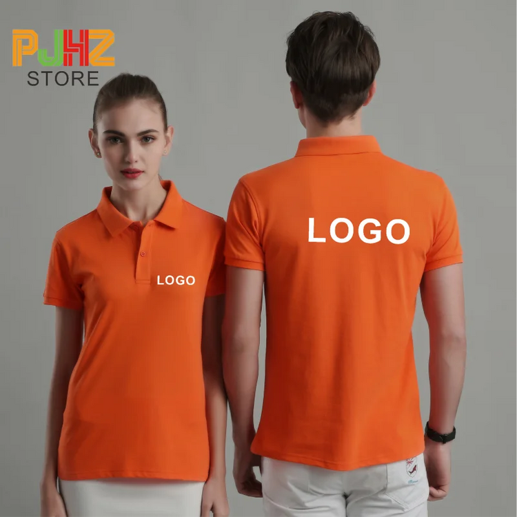 Polo casual estiva Polo personalizzata traspirante economica per società personale Polo da lavoro con ricamo con stampa logo personalizzato
