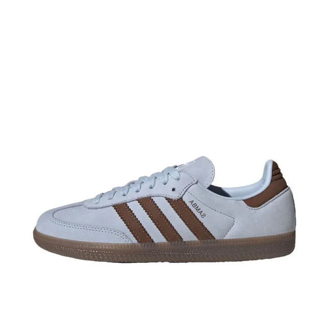 Adidas Originals Samba OG Donna Retro Lace Flower Bianco Nero Tedesco Training Casual Low Top Skateboarding Sneakers-IH3371