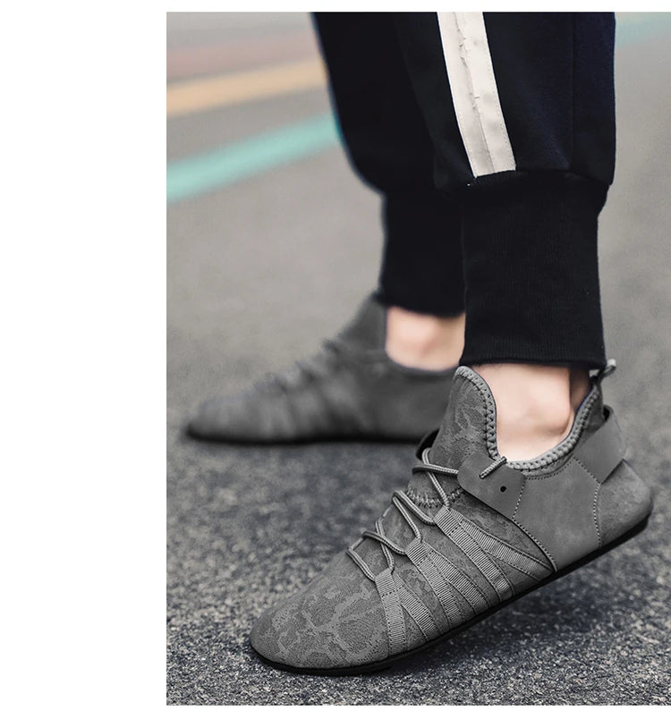 YRZL Mocassini in rete da uomo Mocassini da guida Fondo sottile Scarpe basse da passeggio Mocassini casual antiscivolo traspiranti Scarpe da uomo estive