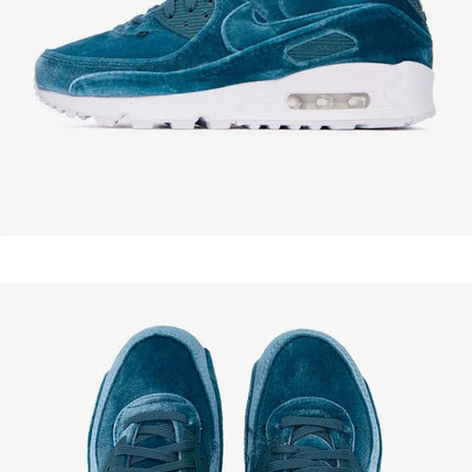 Nike Authentic Air Max 90 Blue Velvet Women's Air Cushion Sports Shoes DO2194-001