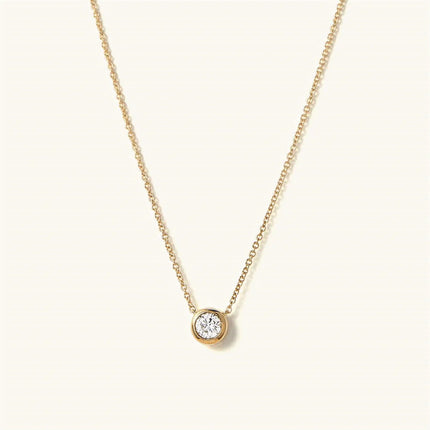 DPLAOPA 925 Sterling Silver Gold Solo trilioni Pave CZ zircone cuscino collana lunga catena pera Choker donne monete di lusso gioielli PlatiNum