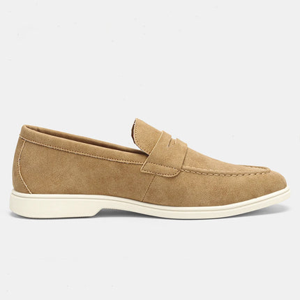 Mocassini da Uomo Comodi e Traspiranti, Scarpe in Pelle Estive alla Moda