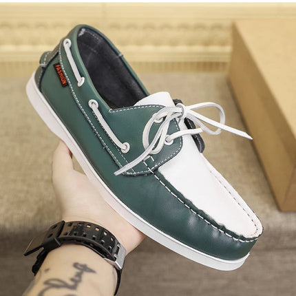 Moda uomo scarpe da barca scarpe da ponte Casual in pelle 2023 mocassini primavera autunno Designer di marca di lusso antiscivolo vendita calda