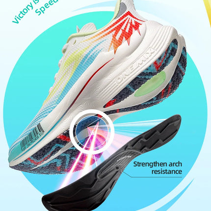 ONEMIX 2026 Nuove Scarpe da Corsa per Maratona, Traspiranti, Antiscivolo, Ammortizzanti per Uomo e Donna, Sneakers con Cuscinetto d'Aria PlatiNum
