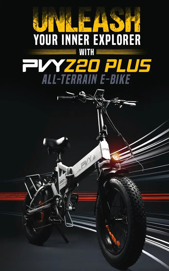 PVY Z20PLUS 1000 Bici Elettrica Per Adulti 250W Motore Città Bicicletta Elettrica 48V16.5AH Batteria E-bike 20 Pollici Fat Tire Ebike