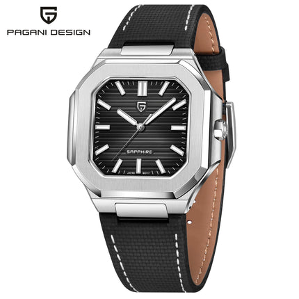 PDYS019 PAGANI DESIGN Orologi da polso al quarzo da uomo TMI VH31 37MM 10Bar Impermeabile 316L Acciaio inossidabile di lusso Zaffiro