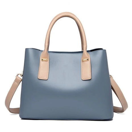 Borsa da Donna alla Moda, Grande Capacità, Borsa a Tracolla Casual per Uso Quotidiano, Borsa Tote Multi-Tasca, Borsetta a Tracolla per Shopping