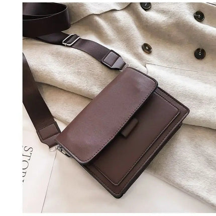 Classic Designer PU Leather Crossbody Bag for Women Travel Handle Handbag Fashion Shoulder Messenger Bag Ladies Small Flap Bag PlatiNum