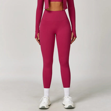 High Waist Yoga Leggings Women Push Up Sport Leggings Fitness Running Hip Lift Yoga Pants Highly Elastic Gym Workout Leggings PlatiNum