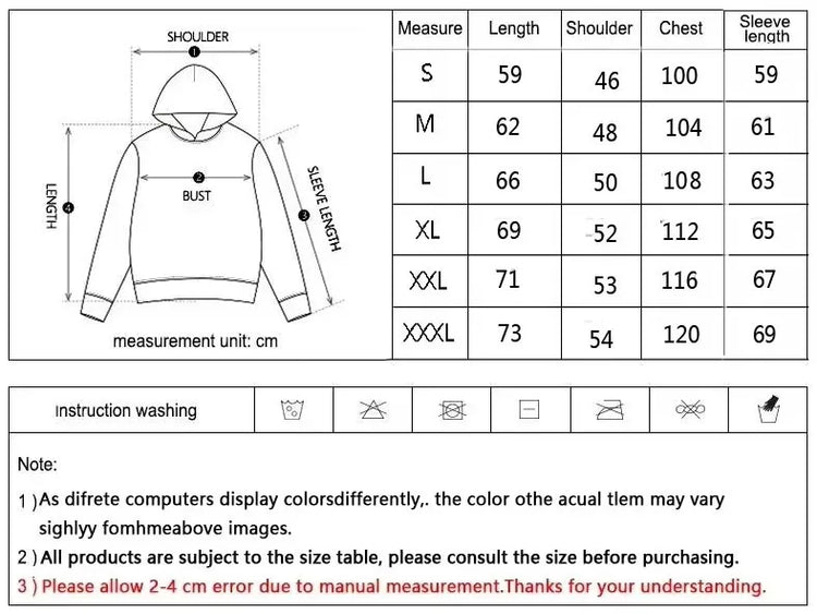 2026 Hoodie men's cute stacked cartoon shark pattern print autumn and winter loose casual pullover sweatshirt