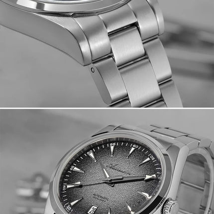 ADDIESDIVE Luxury 39mm Men Automatic Watch 8215 Mechanical BWG9 Super Luminous 100m Waterproof Watches Bubble Glass Men‘s Watch