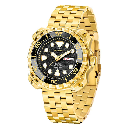 Orologio da uomo LIGE 2026 alla moda, orologio sportivo di lusso con quadrante grande, impermeabile, luminoso, al quarzo, con datario, per uomo, marca Foxbox platinumshop