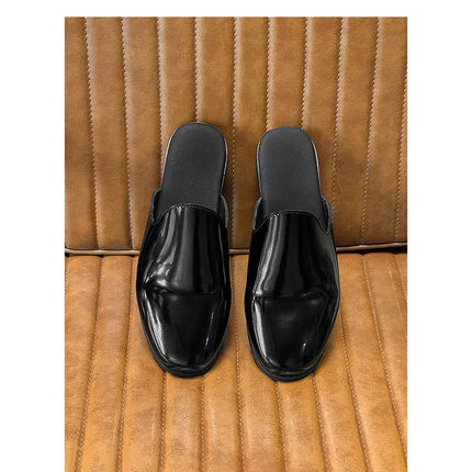Nuovi Mocassini da Uomo 2026, Scarpe Eleganti di Lusso in Pelle Verniciata, Antiscivolo, per Esterni, Estive, Fatti a Mano