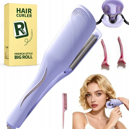 Professional Hair Curler Curling Tool Egg Roll Lasting Styling Fast Heating Electric Curling Iron 4 Temperature Adjustable 32MM