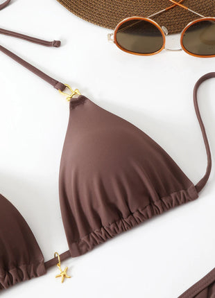 Micro Bikini Triangolare Sexy 2026, Costume da Bagno da Donna, Abbigliamento da Spiaggia, Set Bikini a Due Pezzi con Perizoma Estivo platinumshop