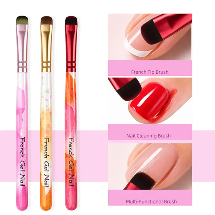 8 Styles Multi Color Gel Nail Art Brushes Professional Painting Tools For Gel Nail Extension Acrylic Nails Builder Nail Accessories 2027
