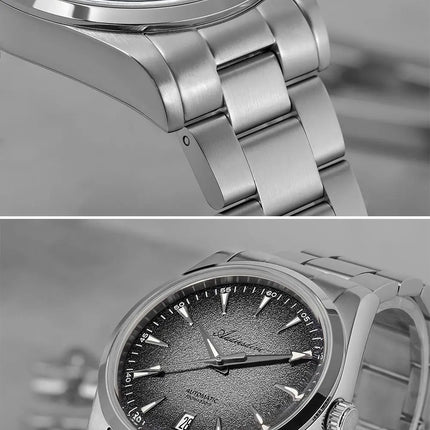ADDIESDIVE Mechanical Men's Watch Classic Luxury Watch Super Bright Bubble Glass 100M Waterproof Men's Watch Gift