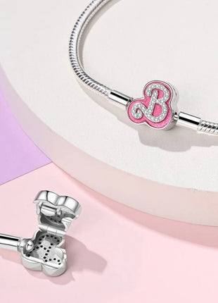 Nuovo Bracciale Artigianale Originale in Argento 925 con Charm, Liscio e Morbido, a Osso di Serpente, per Donna - Regalo 2026 PlatiNum