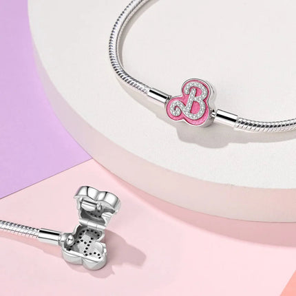 Bracciali Fai-da-Te in Argento Sterling 925 con Catena a Serpente e Cuore per Donne, Creazione di Gioielli Artigianali Eleganti PlatiNum