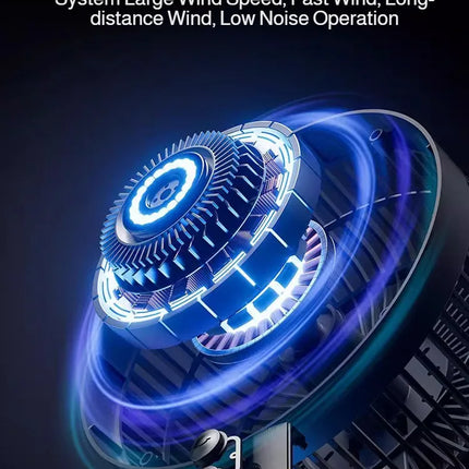 Ventilatore intelligente regolabile con 3 impostazioni di velocità Circolatore d'aria a basso rumore e ventilatore a torre Vento silenzioso e potente Ideale per il raffreddamento domestico