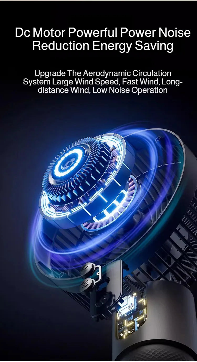 Ventilatore intelligente regolabile con 3 impostazioni di velocità Circolatore d'aria a basso rumore e ventilatore a torre Vento silenzioso e potente Ideale per il raffreddamento domestico