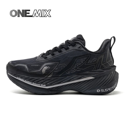 ONEMIX Scarpe da Corsa Leggere per Autunno, per Uomo e Donna, con Ammortizzazione Stabile e Resistenza agli Urti, Scarpe da Passeggio Sportive PlatiNum