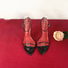 Ultra Slim One Strap High Heels Lace Up Sexy Wristband Plus Size Stiletto Euro American Sandals Women PlatiNum