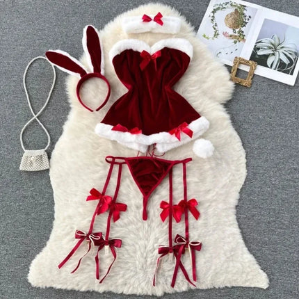 Tornova Sexy Uniform Lingerie Set Women's Underwear Sexy Lingerie Outfit Bra Sexy Set Lingerie Exotic Play Uniform Underwear Set