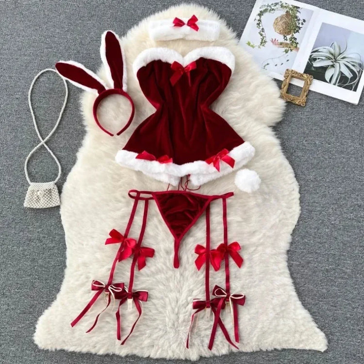 Tornova Sexy Uniform Lingerie Set Women's Underwear Sexy Lingerie Outfit Bra Sexy Set Lingerie Exotic Play Uniform Underwear Set