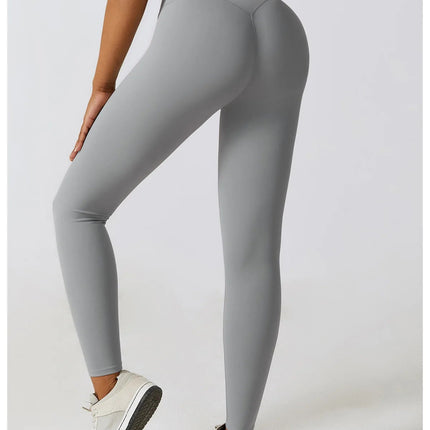 High Waist Yoga Leggings Women Push Up Sport Leggings Fitness Running Hip Lift Yoga Pants Highly Elastic Gym Workout Leggings PlatiNum