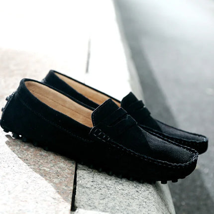Scarpe casual da uomo Scarpe da uomo di moda Mocassini da uomo in vera pelle scamosciata fatti a mano Mocassini Slip On Scarpe basse da uomo Scarpe da guida maschili