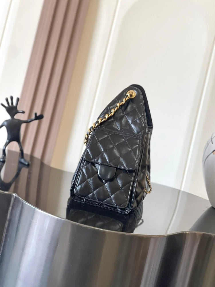 Brand Bag New Small Large Capaci Caviar Cowhide Leather oulder Bag  for Women and Bag PlatiNum