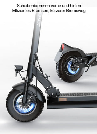 Monopattino Elettrico JOYOR Y8-S per Adulti, 500W 48V26Ah, 25km/h, Ruote da 10 Pollici, Pieghevole, Magazzino in Germania, Certificato CE ABE