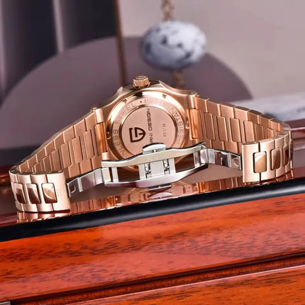 PAGANI DESIGN Nuovo Orologio Meccanico Sportivo ed Elegante, Movimento Seagull ST16, Orologio da Uomo in Acciaio Inossidabile con Quadrante Luminoso
