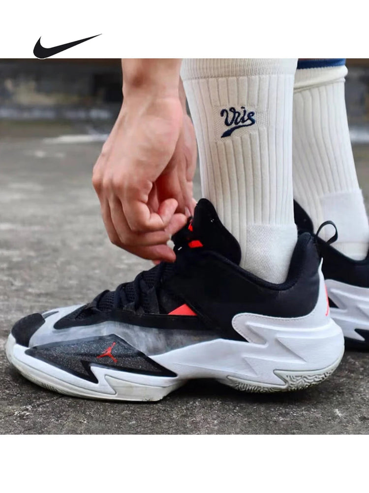 Scarpe da ginnastica Nike Jordan One Take 3 da uomo, resistenti all'usura, per allenamento di basket e corsa, modello Westbrook DC7700-001 platinumshop