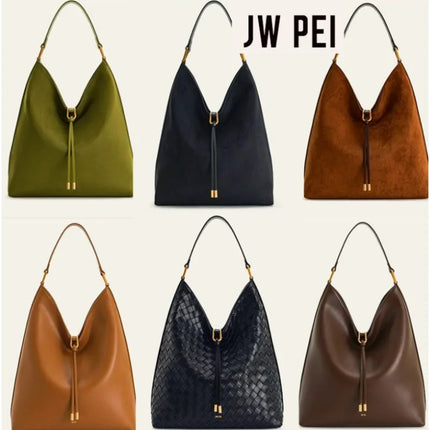 JW PEI 2026 Aria Tote Bag New Large Capacity Hobo Shoulder Bag Casual Style Women's Underarm Bag Luxury Designer Handbag