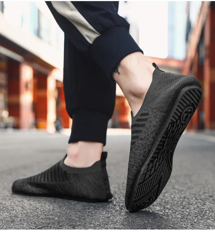 YRZL Mocassini in rete Mocassini da guida da uomo Appartamenti di alta qualità Scarpe da passeggio maschili Mocassini casual in mesh traspirante Scarpe estive da uomo