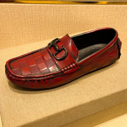 Mocassini in vera pelle da uomo design mocassino slip on morbido piatto scarpe casual da uomo guida calzature maschili scarpe da barca fatte a mano