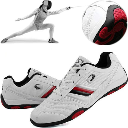 Scarpe da scherma professionali da uomo scarpe da ginnastica da uomo Scarpe da allenamento da competizione scarpe da ginnastica leggere antiscivolo da uomo