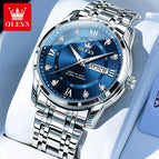 Uomini Argento Blu