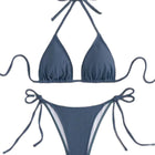 Set bikini estivo bianco mi-grid servizio fotografico sexy al mare primaverile maturo adatto per le donne PlatiNum