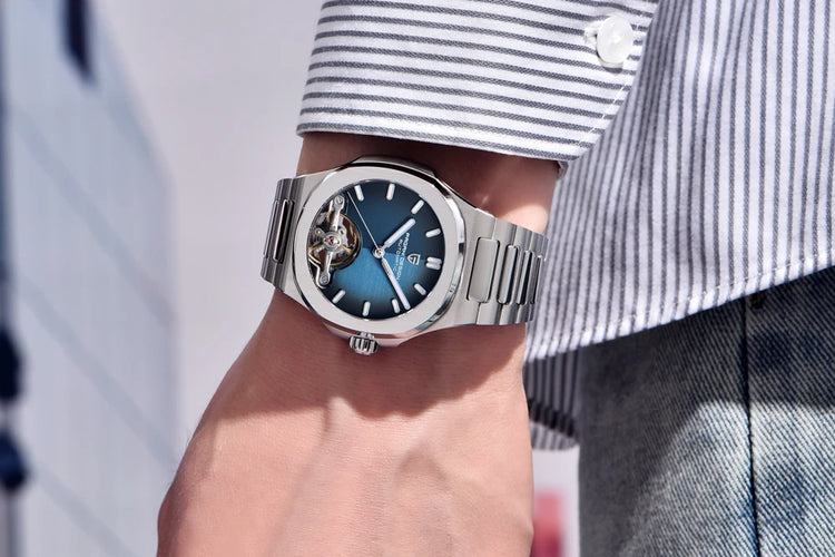 Nuovo Orologio da Uomo PAGANI DESIGN 2026 con Tourbillon Scheletrato, Orologio Automatico di Lusso di Alta Gamma per Uomo, Elegante Orologio da Polso Meccanico Sportivo