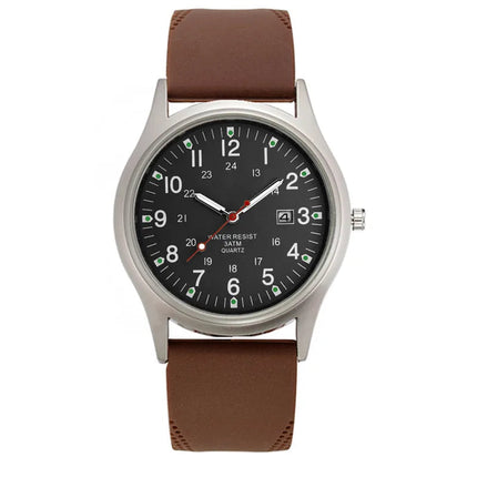 Orologi economici di marca da uomo Studenti Moda Casual Cinturino in silicone Sport Militare Data Orologio da polso al quarzo Nero Relogio Masculino platinumshop