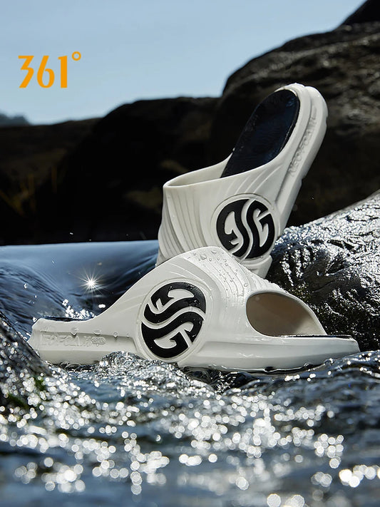 361 Degrees AG Aaron Gordon Men Slippers Non-Slip Sports Soft Elastic Thick Bottom Beach Casual Basketball Sandals 672126702F